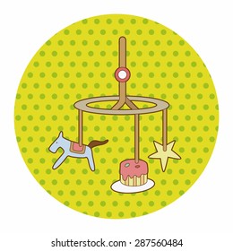 baby hanging theme elements