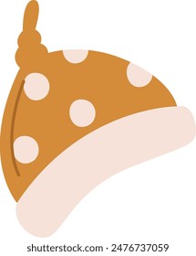 Baby Hat Accessory Vector Illustration