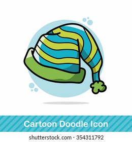 baby hat doodle