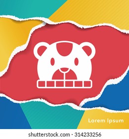 baby hat icon