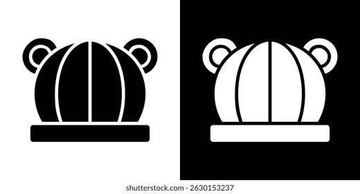Baby hat icon concept, vector illustration