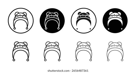 Baby-Hut-Symbol, einfaches Vektorsymbol, isoliertes Symbol