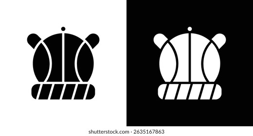 Baby hat icon symbols. Vector illustration.