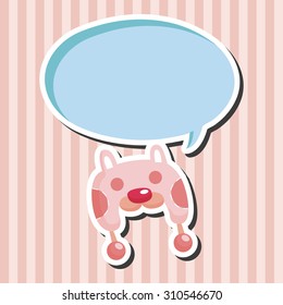 baby hat theme elements