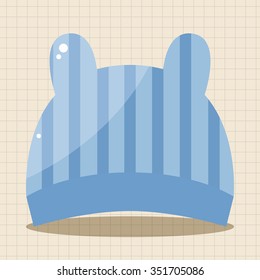 Baby Hat Theme Elements