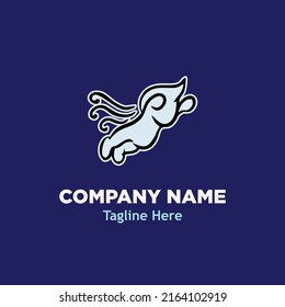 baby hero silhouette logo vector
