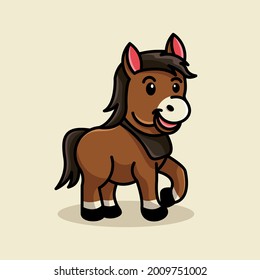 baby horse logo. suitable for your brand company.
