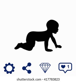 Baby icon.