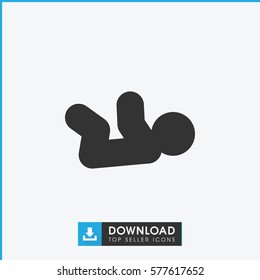 baby icon illustration isolated vector sign symbol