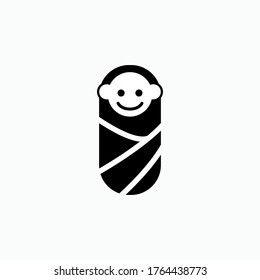 Baby Icon. Infant Symbol - Vector.