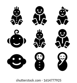 baby icon isolated sign symbol vector illustration - Collection of high quality black style vector icons
