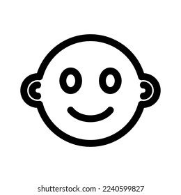baby icon or logo isolated sign symbol vector illustration - high quality black style vector icons
