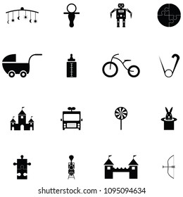 baby icon set