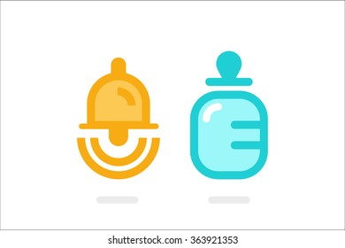 Baby icon set