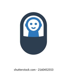 Baby Icon Sign Symbol Vector