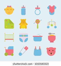 baby icon vector