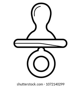 baby icon vector