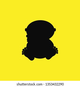 baby icon vector