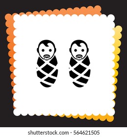 Baby  icon. Vector design.