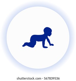 Baby  icon. Vector design.