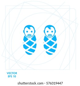Baby  icon Vector design.