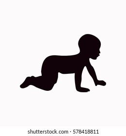 Baby  icon Vector design.