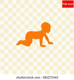 Baby  icon Vector design.