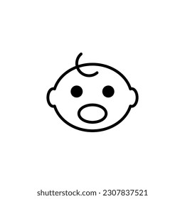 baby icon vector design templates 