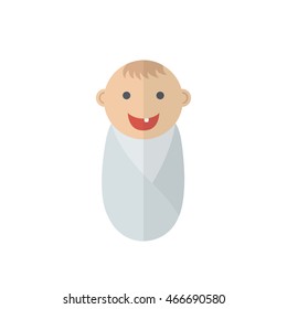 baby icon. vector illustration