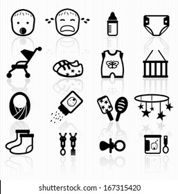 Baby icons