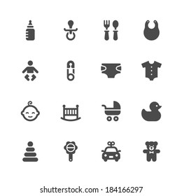 Baby icons svg