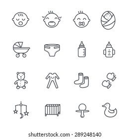 Baby icons