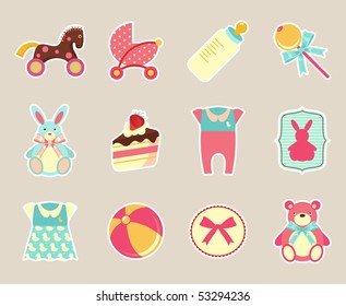 Baby icons
