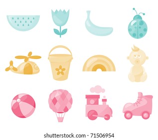Baby icons