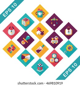 Baby icons set,eps10