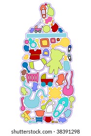 Baby Icons - Vector