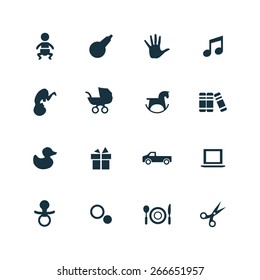 baby Icons Vector set