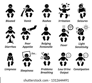 251 Baby vomiting icon Images, Stock Photos & Vectors | Shutterstock