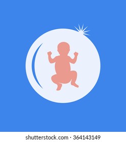 baby inside a bubble