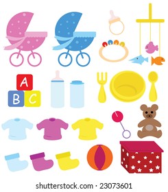 Baby items for newborn baby and toddler