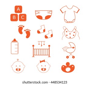 Baby Items Orange