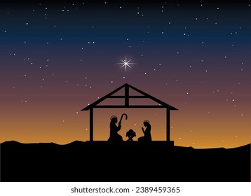 Baby Jesus in a Manger