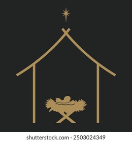 baby jesus vector design isolated background
