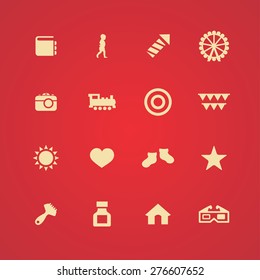 baby, kids icons universal set for web and mobile