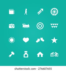 baby, kids icons universal set for web and mobile