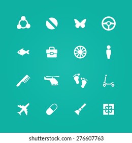 baby, kids icons universal set for web and mobile