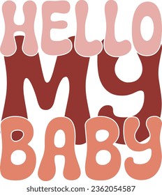baby and kids retro svg design and eps file