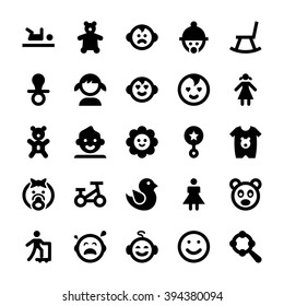 Baby Kids Vector Icons 2 Stock Vector (Royalty Free) 394380094 ...