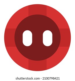 baby lifebuoy flat clipart vector illustration