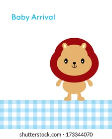 baby lion arrival